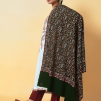 Elegant Hand-Embroidered Pashmina Shawls for Women and Men - KCS Shop