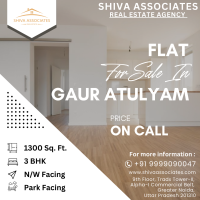 Flat for Sale in Gaur Atulyam, Omicron 1, Greater Noida. By - Shiva Associates