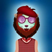 Lion Girl NFT (LGN) Collection Unique Art