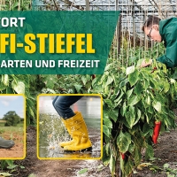 Dunlop: Speziell fÃ¼r landwirtschaftliche Arbeiten entwickelte Stiefel